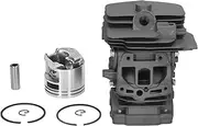 [XTevu] 44mm Chainsaw Cylinder Piston Kit, Die-Cast Aluminum, Fast Heat Dissipation, Compatible with STIHL MS251, Model 1143 020 1207, Chainsaw Engine Part