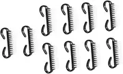 LRXIYODE 10Pcs Portable Nail Dust Brushes Compact Manicure Cleaning Tool for Fingernails Durable Design for Nail Art Lovers for Manicure Enthusiasts