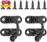2 Sets Antique Hook Hasp Latch Right Toggle Hasps Hook Small Hasp Latches Padloc
