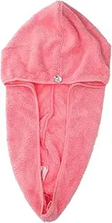 BESTYASH 1Pc Fast Drying Microfiber Hair Cap Ultra Water Absorbent Towel for Quick Drying Hair Lightweight and Durable Bath Accessory for All Hair Great Present for Women