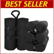 Versatile Canopy Weight Bags - 4 Pack Heavy-Duty Sand Bags for Outdoor Events