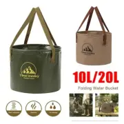 10L/20L Portable Collapsible Bucket Folding Bucket Wash Basin with Handle