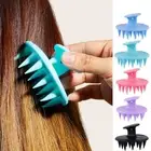 Silicone Scalp Massager Shampoo Brush Hair Growth Stimulator Wet Head Massagers~