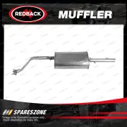 Redback Rear Muffler for Daewoo Lanos 1.5L SOHC Sedan 05/1997-03/2003