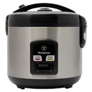 Westinghouse 6-Cup Rice Cooker - Stainless Steel