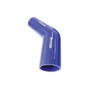 Aeroflow 45 Degree Silicone Hose Reducer/Expander 75-63mm 3"-2-1/2" I.D Blue