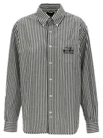 [Marc Jacobs] Marc Jacobs-The Striped Shirt Camicie Bianco/Nero-Donna M White/Black