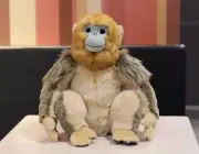 Sitting Monkey 12 Inch Stuffed Animal Plush Toys Toddler Doll Kids Gifts