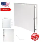 DIY 24" x 24" Lockable Drywall Access Panel - Easy Installation & Key Included