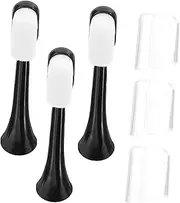 Generic 3pcs Toothbrush Electric Toothpaste Charger Three Tooth Brush Heads Tooth Head Replaces Teeth Cleaning Brush Heads Soft Bristles Replacements Brush Heads Nylon