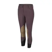 R.J. Classics Gulf Natural Rise Front Zip Breeches - Raisin