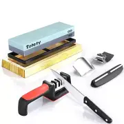 Whetstone, Sharpening Stone, Knife Sharpening Stone, Whetstone Knife Sharpene...