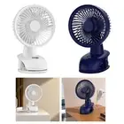 fan Auto oscillating fan 5 inch 4 adjustable speeds Silent USB desk fan Stroller