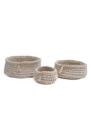 Pom Pom at Home Baya Set of 3 Baskets
