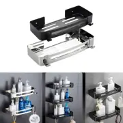 Bathroom Corner Storage Rack Shower Caddy Shelf Kitchen Bath Organizer Container