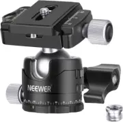 Professional 28mm Low Profile Tripod Ball Head 360° Panoramic Rotating & 2 Lock