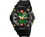 Big Dial Digital Watch VEANXIN Men Army Watch Water Resistant LED Sports Watches