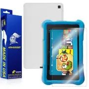 ArmorSuit Amazon Fire HD 6 Kids Screen Protector + White Carbon Fiber Skin USA
