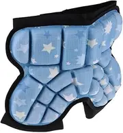 Zxpjkyu 3D Padded Hip Short Pants Lightweight and Breathable, Blue