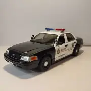 Los Angeles Police Model Car 2008 Ford Crown Victoria 1:24 Scale