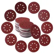 200PCS Assorted Grit 5 Inch Sanding Discs with Hook and Loop Backing for Rand...