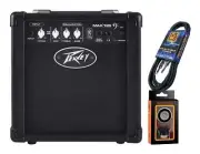 Peavey MAX126 10-Watt Bass Amp Combo 6.5" + Free MR DJ Instrument Cable + Phone