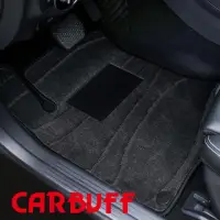 在飛比找momo購物網優惠-【CARBUFF】雪絨汽車腳踏墊 Benz GLA X156