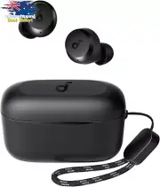 Anker A20i Earbuds Bluetooth 5.3 Wireless 28H Playtime Water-Resistant Black