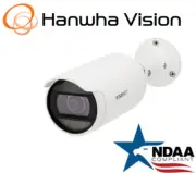 Hanwha Techwin ANO-L6012R PoE 2MP IR Bullet IP Security Camera 2.8mm fixed lens