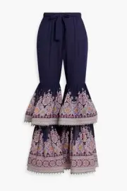 NWT Zimmermann Flared Ruffle Pants