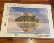 Clementoni 1500 Piece Puzzle Mont St Michel - New In Box