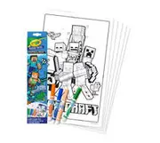 Crayola Poster Pages Minecraft
