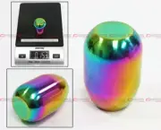 M8 X 1.25 OVAL NEO CHROME STAINLESS STEEL AUTO TRANSMISSION SHIFT KNOB FOR MAZDA (for: Mazda)