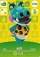 Animal Crossing Happy Home Designer Amiibo Card Alli 036/100