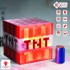 Minecraft Red TNT x9 Can Mini Fridge 6.7L x1 Door Ambient LED Lighting ONLY 2