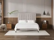 My Style Buttoned Headboard & Standard Base - Super King / Haze / Slimline Base