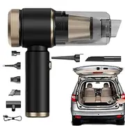 Portable Car Vacuum | Handheld Cordless Vacuum Cleaner Rechargeable Air Duster,High Power Car Cleaning Lightweight Dust Busters for Keyboards