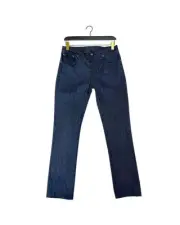 Nudie Jeans Lean Dean Dry Deep Dark Slim Jeans Men Blue Pants
