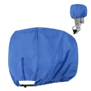 1X Outboard Motor Hood Cover/Boat Engine Cover 30-90 HP Waterproof Vented Blue