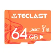 64GB Class 10 High Speed TF Memory Card With Card Adapter For Smart Phone Tablet Camera
