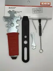 SATA MINI JET 1, 2, 3, 4, 3000 EXPANDED TOOL KIT (BOTH SPANNER WRENCHES)