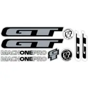 GT - 2004 Mach One PRO - Clear decal set - Old school bmx