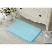 Memory Foam Non-slip Soft Touch Mat Rug Carpet Rebound Blue