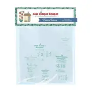"Home Town" Sew Simple Shapes by Lori Holt for Riley Blake, 63 Templates