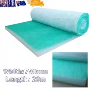 AIR EXHAUST 750mm x 20m Roll FILTER SPRAY BOOTH PAINT PANEL