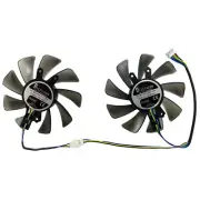 1Pair OC Vortex Graphics Card Fan for GAINWARD RTX2060/GTX1660/1660ti/2060 Glare