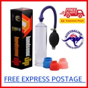 Penis Pump Enlarger Vacuum Stretcher Erection Handsome UP - 3 SLEEVES EXPRESS AU