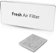 QAGGUM Refrigerator Air Filter Cover Fit for LG LLMXS3006S LRFDC2406D LRFDC2406S Refrigerators, Filter Cover Decor Replace ADQ75493301