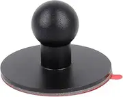 Aluminum Alloy Adhesive Ball Base with 17mm Ball,Car Cell Phone Holder Dashboard Mount 17mm Ball Head Stand Base, Compatible with Garmin Nuvi GPS Navigator and 17mm Double Socket Arm
