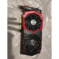 在飛比找蝦皮購物優惠-二手 MSI GeForce GTX1080 GAMING 